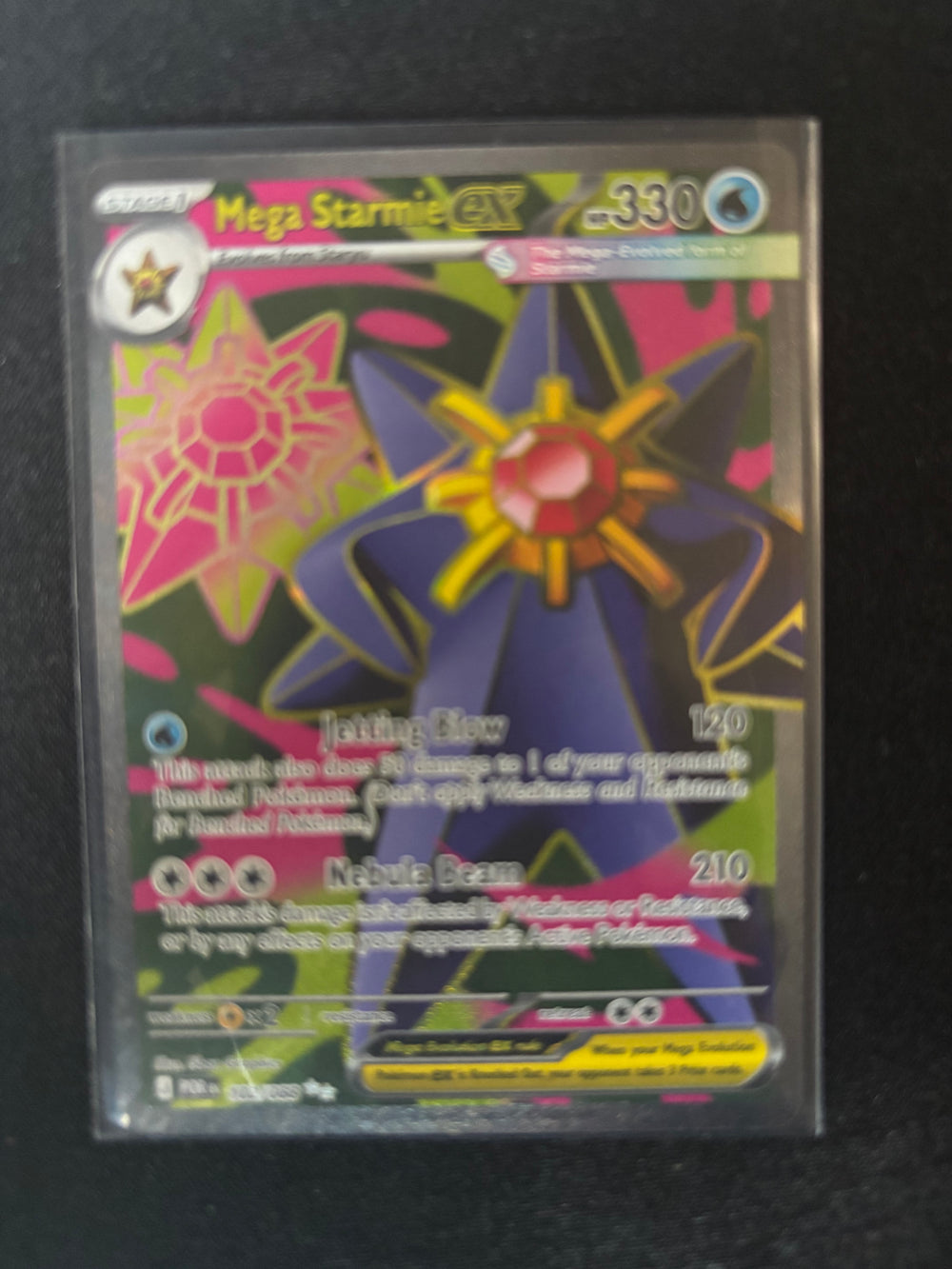 Mega Starmie ex 102/088 — Perfect Order — Ultra Rare